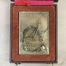 Médaille plaque bronze d'occasion  Ervy-le-Châtel