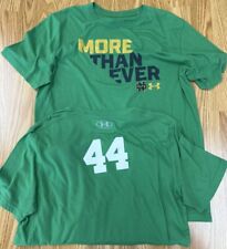 Camiseta Under Armour emitida por el equipo de fútbol de Notre Dame #44 en la espalda talla grande, usado segunda mano  Embacar hacia Argentina