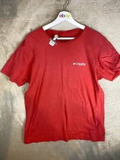 Camisetas Columbia Casual Tamanho G Masculina Logotipo Vermelho Manga Curta comprar usado  Enviando para Brazil