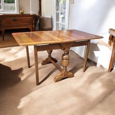 Antique oak gateleg for sale  MANSFIELD
