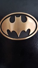 Batman belt buckle.black for sale  HULL