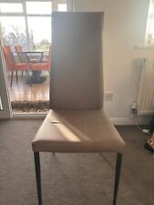 faux suede dining chairs for sale  FROME