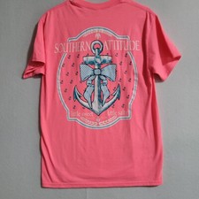 Usado, Southern Attitude (Gildan) Feminino Rosa Quente "Little Sweet, Little Salty". Médio comprar usado  Enviando para Brazil