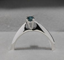 18k blue diamond for sale  CHESTERFIELD