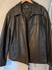 leather jacket brown real for sale  Edgewood