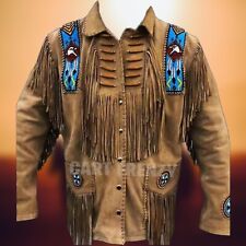 Fringed buckskin suede for sale  WORCESTER