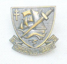 Badge commandos marine d'occasion  Lorient