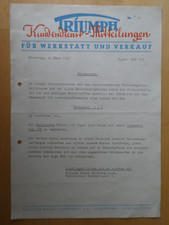 Riginal triumph kundendienst gebraucht kaufen  Wiesloch