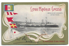 Cartolina marina militare usato  Trieste