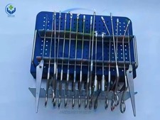 Conjunto de pinças de artroscopia Acufex conjunto de instrumentos de cirurgia no joelho 12 peças com caixa comprar usado Conjunto de pinças de artroscopia Acufex conjunto de instrumentos de cirurgia no joelho 12 peças com caixa comprar usado  Enviando para Brazil