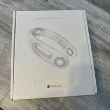 Ventilador de pescoço Hotsales Bladeless mãos livres recarregável refrigeração portátil PRETO C3 comprar usado  Enviando para Brazil