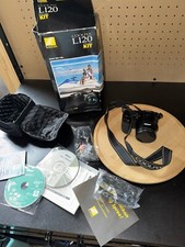 Usado, Câmera Digital Nikon COOLPIX L120 14.1MP Preta 21x Zoom Largo 4GB de Memória *LCD Ruim comprar usado  Enviando para Brazil