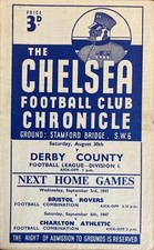 Chelsea derby county for sale  BUSHEY