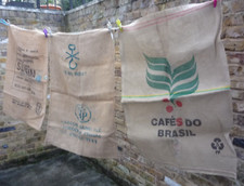 Hessian jupe burlap for sale  LONDON