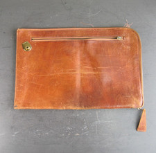Vintage leather portfolio for sale  SKIPTON