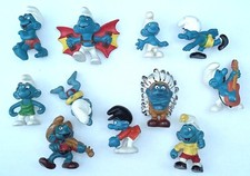 Bundle vintage smurf for sale  LANCING