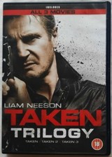Taken trilogy films for sale  LOWESTOFT