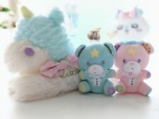 Personagens Sanrio Little Twin Stars Puff Poff Bear Unicórnio Mascote de Pelúcia Conjunto De 3 comprar usado  Enviando para Brazil