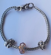 Bracciale trollbeads chiusura usato  Roma