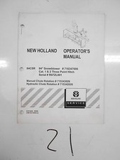 New holland 84csr for sale  Reading