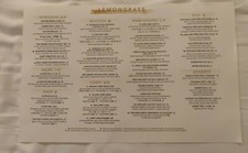 Lemongrass restaurant menu for sale  Pasadena