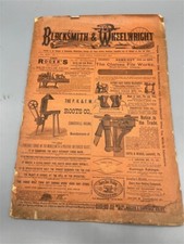 1892 blacksmith wheelwright for sale  Saint Louis