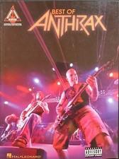 Livro de músicas Anthrax The Best Of Guitar Tab versão gravada, usado comprar usado  Enviando para Brazil