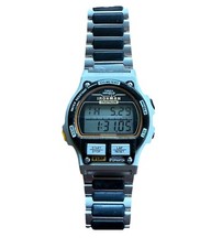 Vintage Masculino Timex Ironman Triathlon Indiglo Digital 8 Voltas ~ Correndo Perfeitamente ~ comprar usado  Enviando para Brazil
