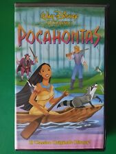 Pocahontas vhs originale usato  Caltanissetta