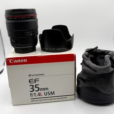 Usado, Lente Canon EF 35mm f/1.4 L USM - Estado perfeito - AF rápido - Óptica afiada - JAPÃO comprar usado  Enviando para Brazil