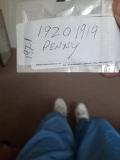 Old penny 1919 for sale  BRIGG
