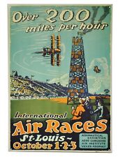 Flugzeug blechschild poster gebraucht kaufen  Neukirchen