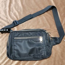 Bolsa canguru vários zíperes bolsa de cintura cor preta B6 comprar usado  Enviando para Brazil