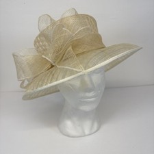 Wedding hat natural for sale  MAIDSTONE