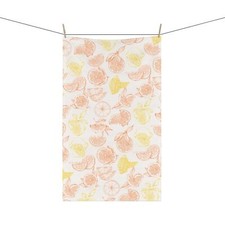Toalha de mão sutil Trump laranja limão chá, floral vintage cozinha banheiro decoração comprar usado  Enviando para Brazil