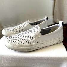 Tênis slip-on SPERRY Topsider couro branco perfurado comprar usado  Enviando para Brazil