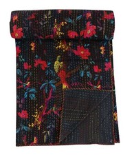 Colcha de algodão indiana feita à mão Kantha cobertor colcha Ralli tamanho King comprar usado Colcha de algodão indiana feita à mão Kantha cobertor colcha Ralli tamanho King comprar usado  Enviando para Brazil