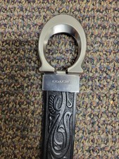 Coach belt buckle for sale  Chino