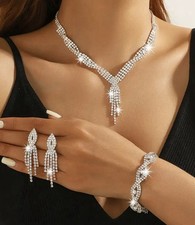 Ladies silver diamonte for sale  BRIGHTON