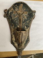 Acquasantiera antica legno usato  Casalecchio di Reno
