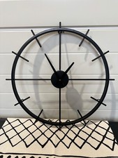 Vintage metall wanduhr gebraucht kaufen  Bad Homburg v. d. Höhe