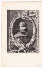 Portrait XVIIIe Giovanni Lanfranco Parme Parma Gravure Jean Randon Odieuvre  comprar usado  Enviando para Brazil