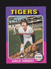 1975 TOPPS MINI #221 Aurelio Rodriguez DETROIT TIGERS EX-ESTADO PERFEITO A comprar usado  Enviando para Brazil