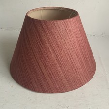 Fabric lampshade terracotta for sale Fabric lampshade terracotta for sale  SOLIHULL