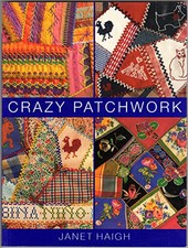 Crazy patchwork quilting for sale  UK