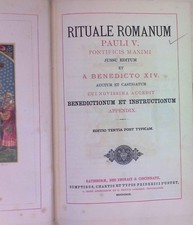 Rituale romanum pauli gebraucht kaufen Rituale romanum pauli gebraucht kaufen  Koblenz
