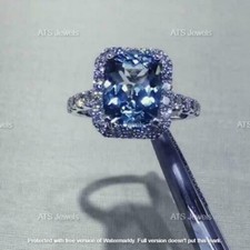 Cushion cut simulated for sale  Anaheim