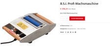 Ski wachsmaschine 125mm gebraucht kaufen  Öhringen