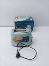 Toster Cecotec Toast & Taste 800 Vintage jasnoniebieski, 850 W, podwójny ekstra , używany na sprzedaż  PL