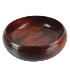 Lancheira japonesa de madeira escovada Kashiki antiga Kashibachi pequena redonda marrom L254 comprar usado  Enviando para Brazil